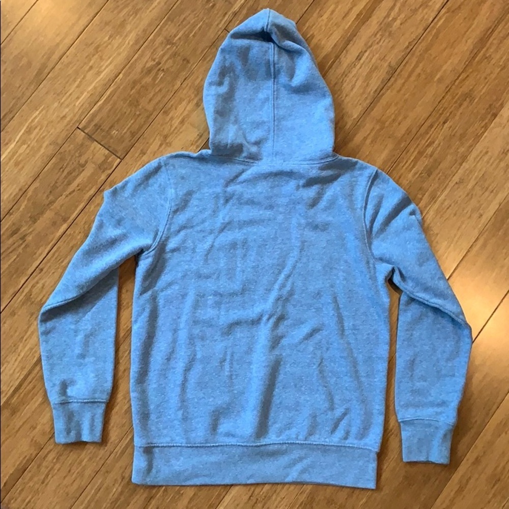 ☀️ 3/$36 or 2/$30 NEW GAP Women’s Blue Hoodie sz XSmall - Picture 2 of 2